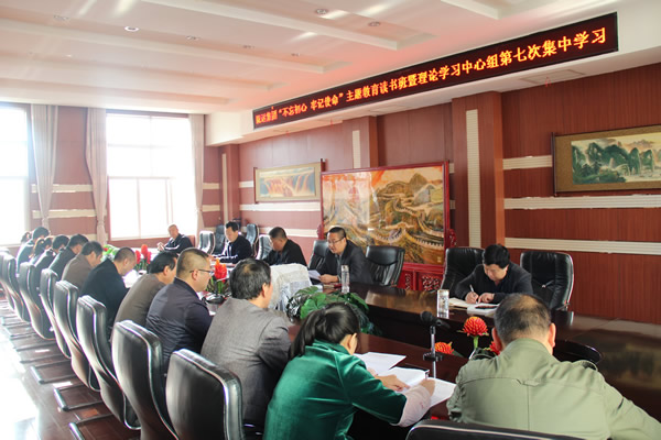 隴運集團公司黨委召開“不忘初心、牢記使命”主題教育讀書班暨理論學習中心組第七次集中學習（擴大）會議